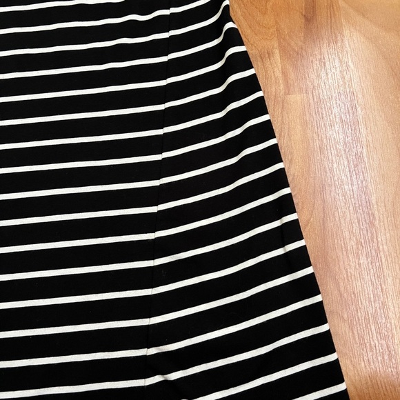 NWOT French Connection Sally Breton Monochrome Stripe Dress (seam match stripes) - Picture 8 of 9